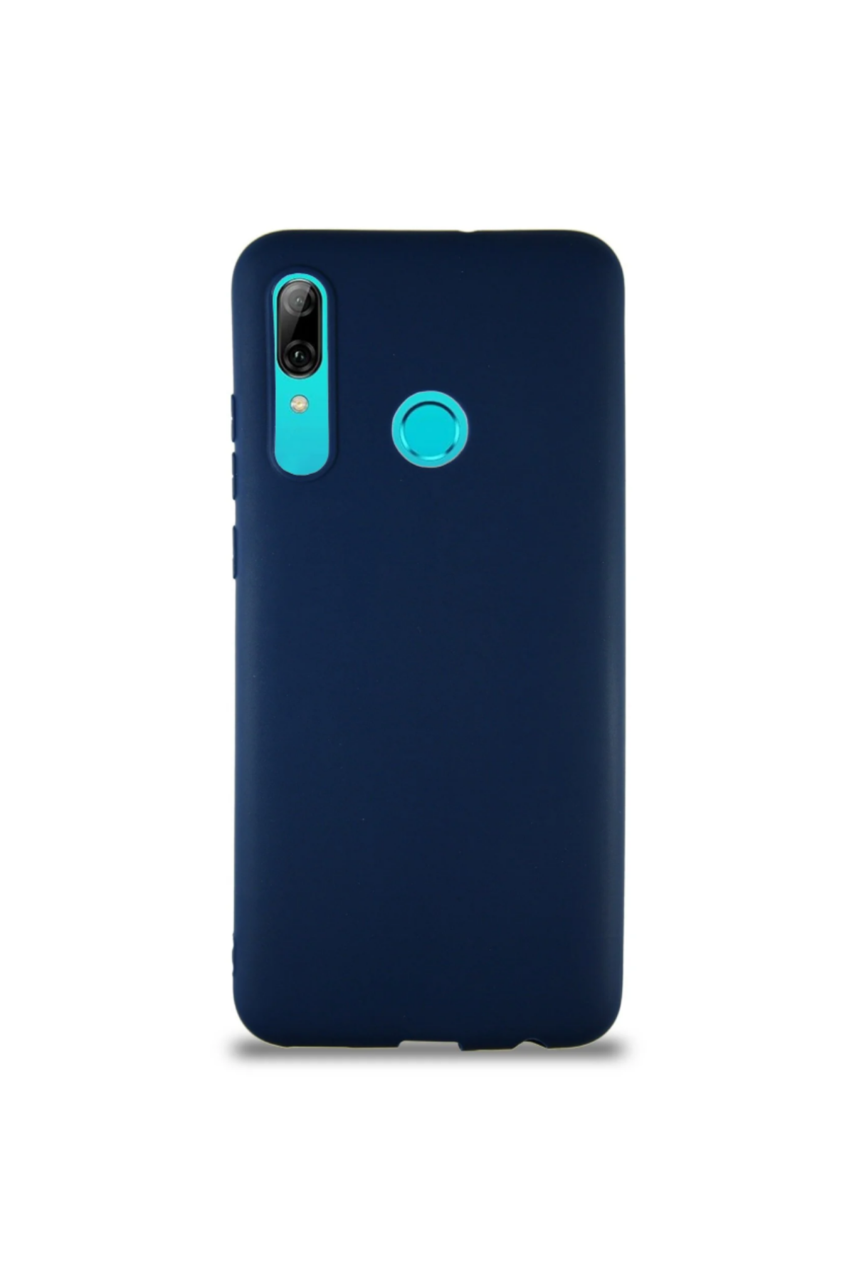 Huawei P Smart 2019 Soft Premier Renkli Silikon Kapak - Lacivert