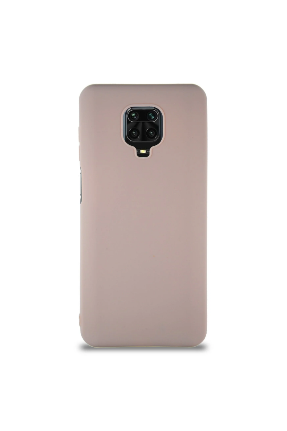 Xiaomi Redmi Note 9 Pro Soft Premier Renkli Silikon Kapak - Pudra