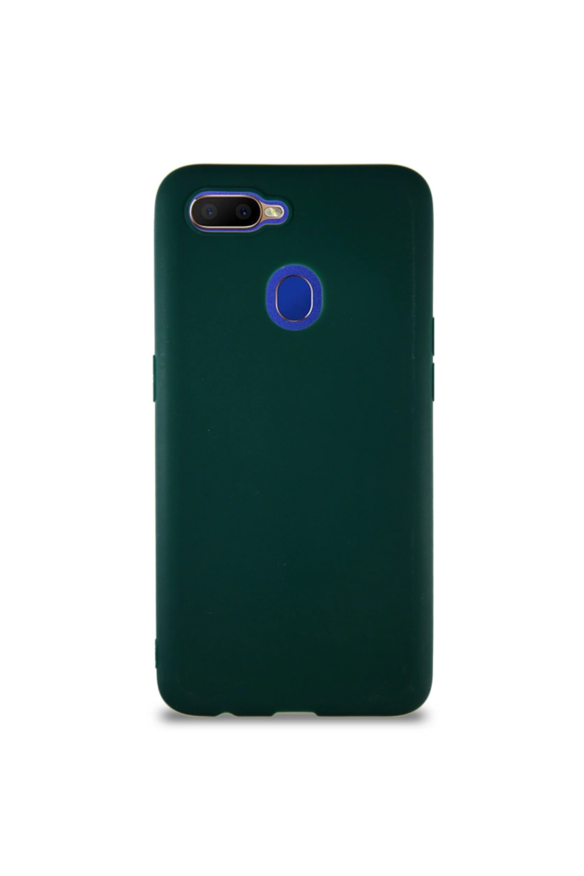 Oppo AX7 Soft Premier Renkli Silikon Kapak - Yeşil