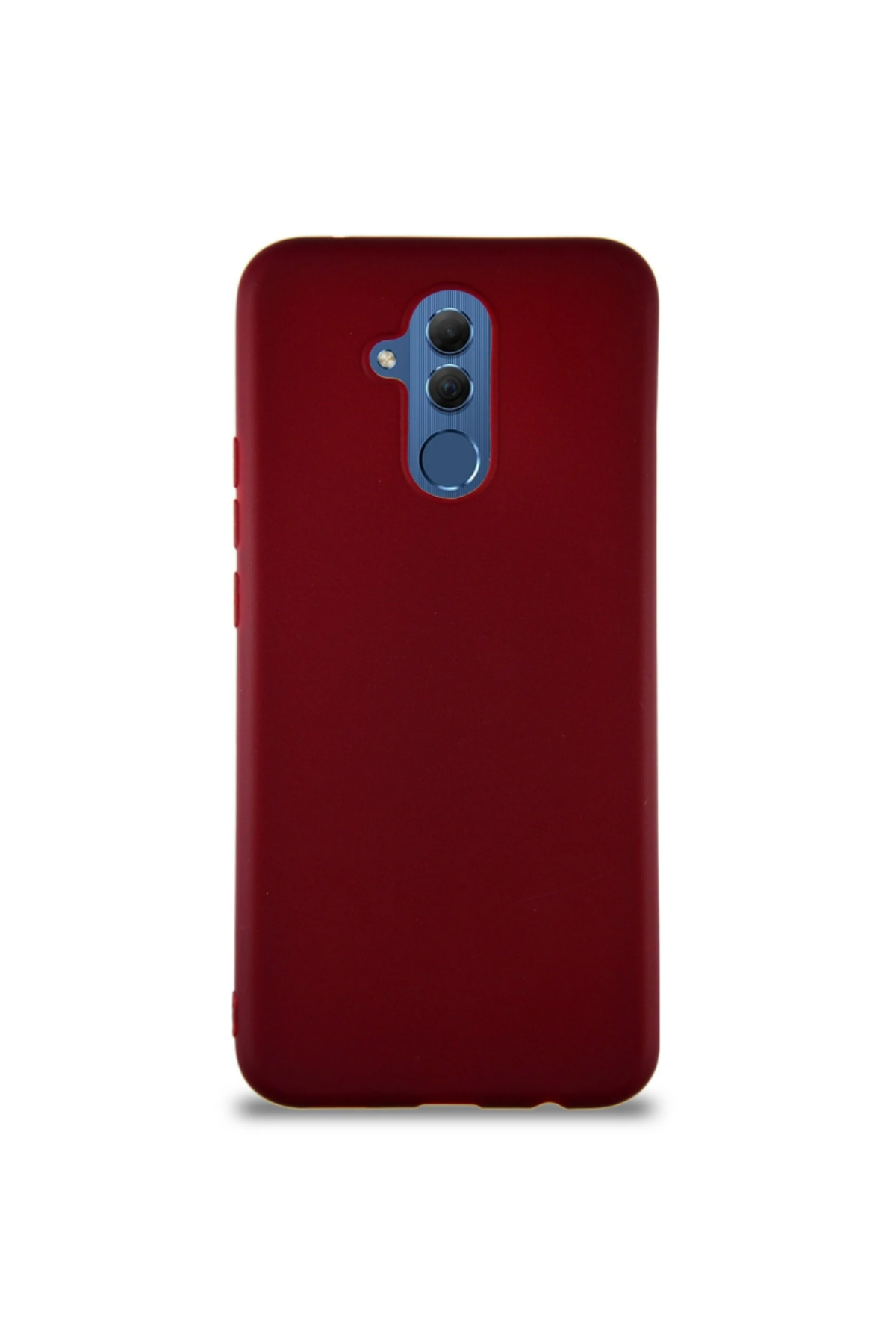 Huawei Mate 20 Lite Soft Premier Renkli Silikon Kapak - Mürdüm