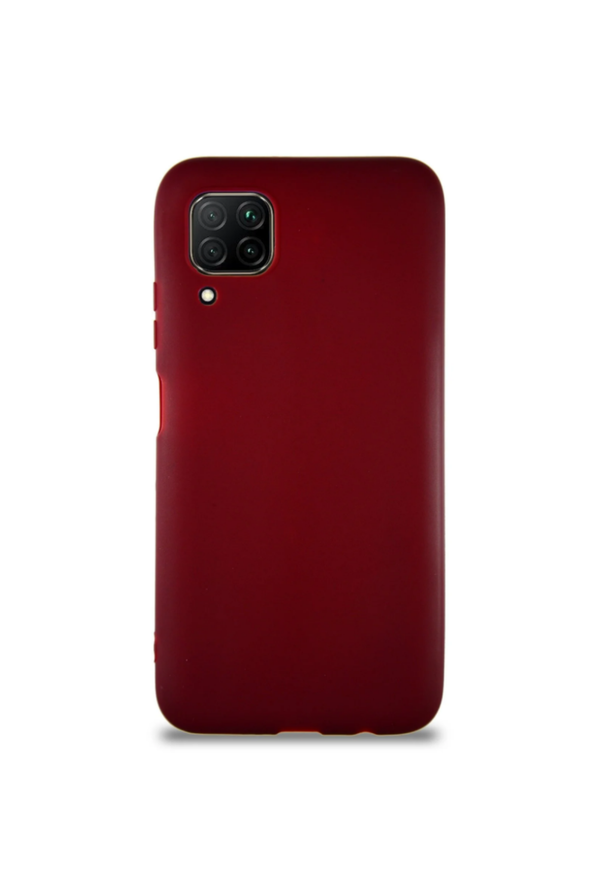 Huawei P40 Lite Soft Premier Renkli Silikon Kapak - Mürdüm