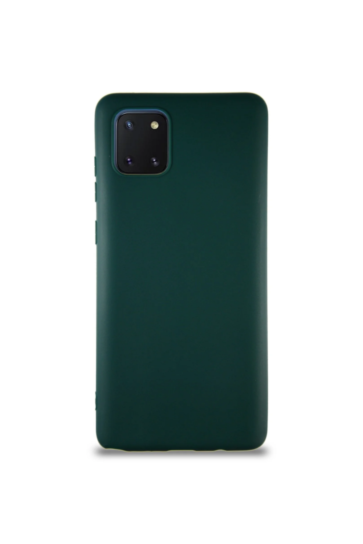 Samsung Galaxy Note 10 Lite Soft Premier Renkli Silikon Kapak - Yeşil