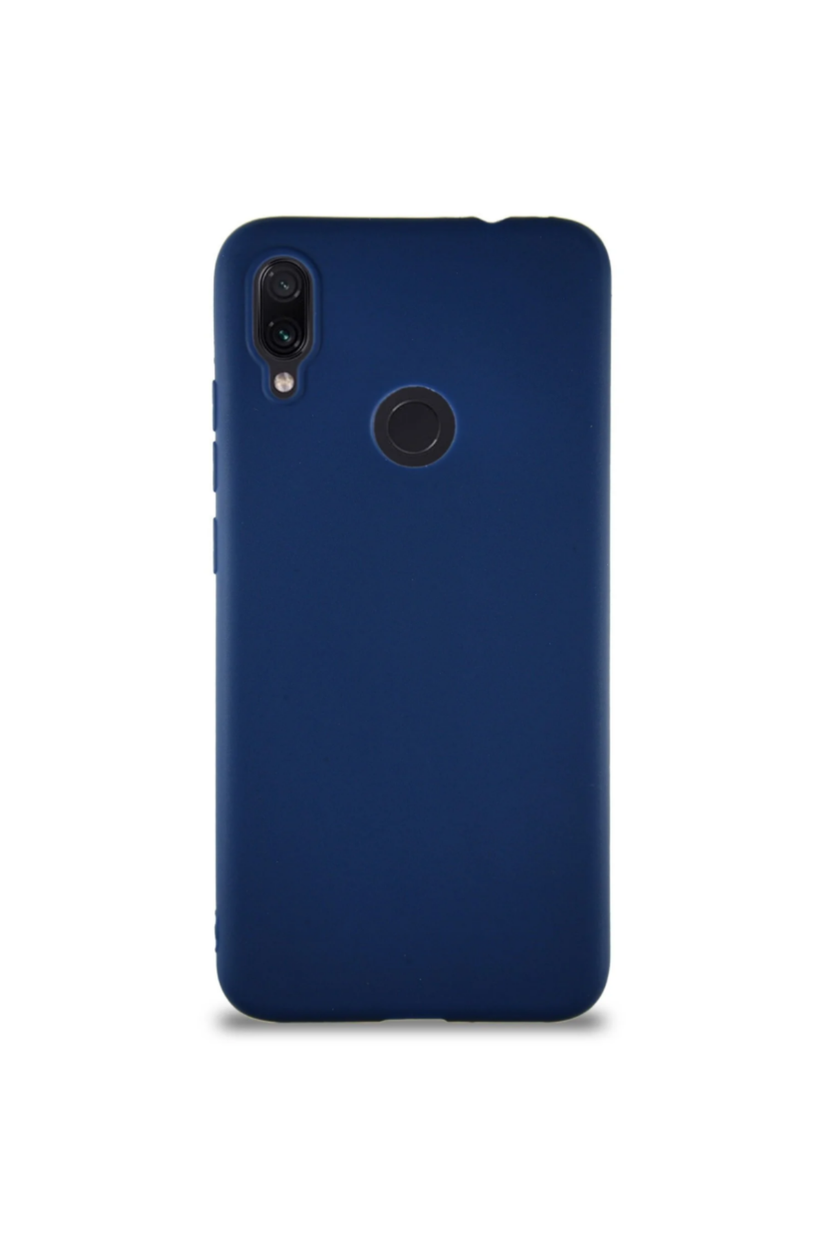 Xiaomi Redmi Note 7 Soft Premier Renkli Silikon Kapak - Lacivert