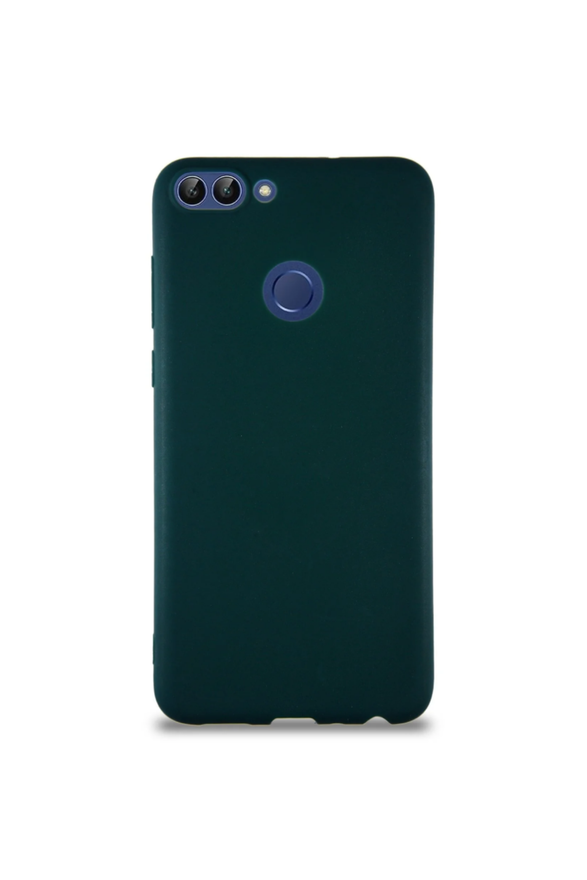 Huawei P Smart Soft Premier Renkli Silikon Kapak - Yeşil