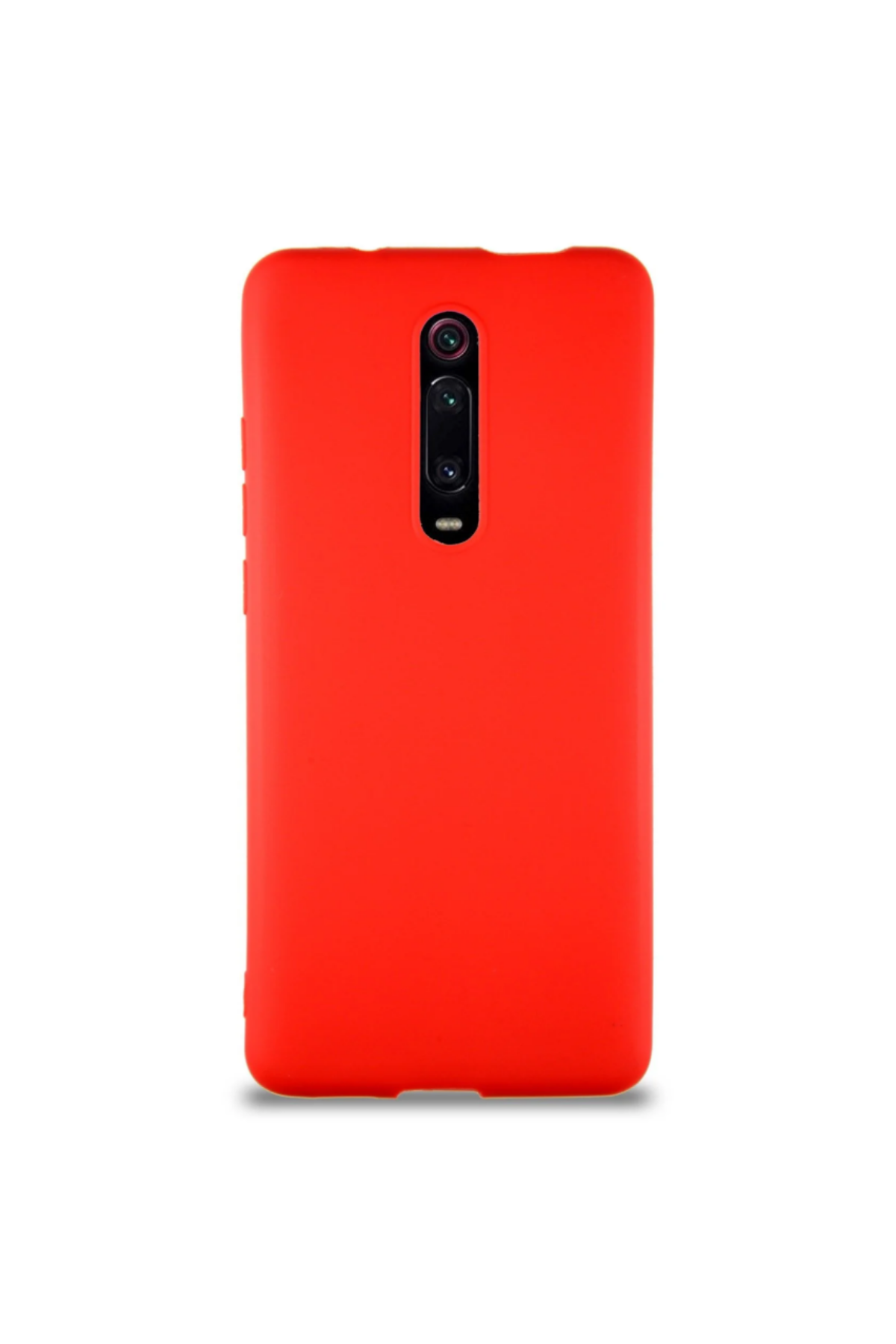 Xiaomi Mi 9T Pro Soft Premier Renkli Silikon Kapak - Kırmızı