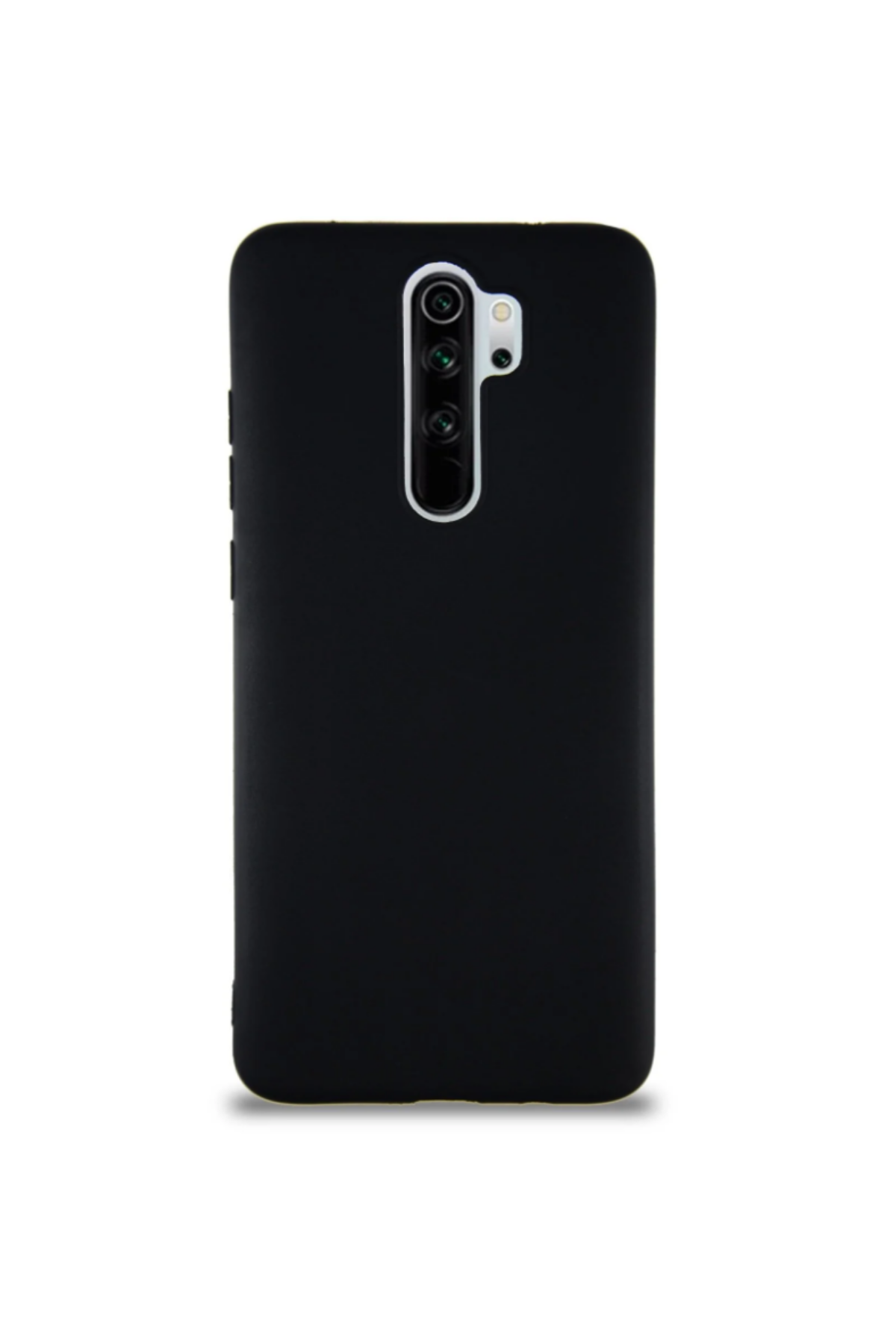 Xiaomi Redmi Note 8 Pro Soft Premier Renkli Silikon Kapak - Siyah
