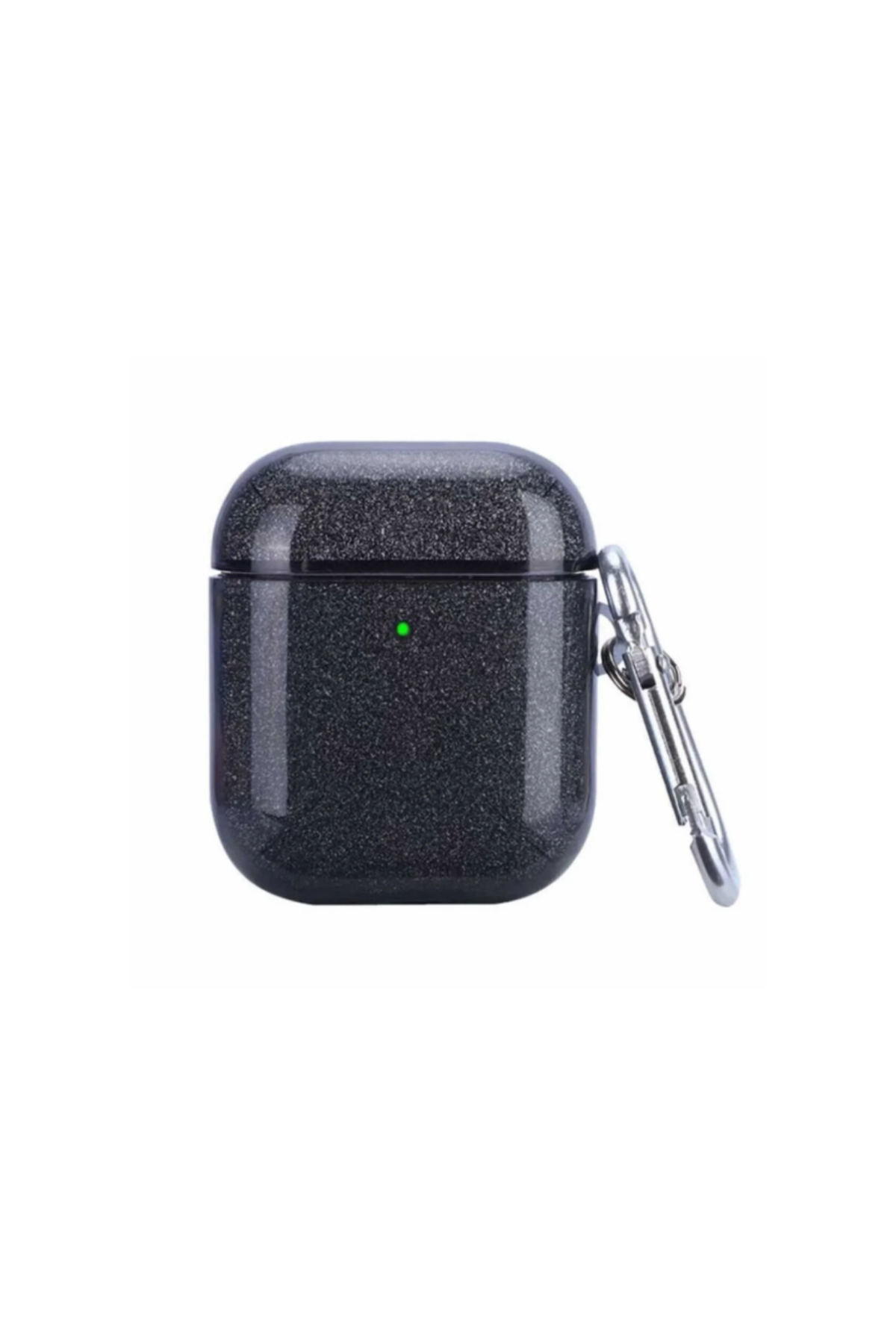 Apple Airpods Simli Renkli Kılıf - Siyah