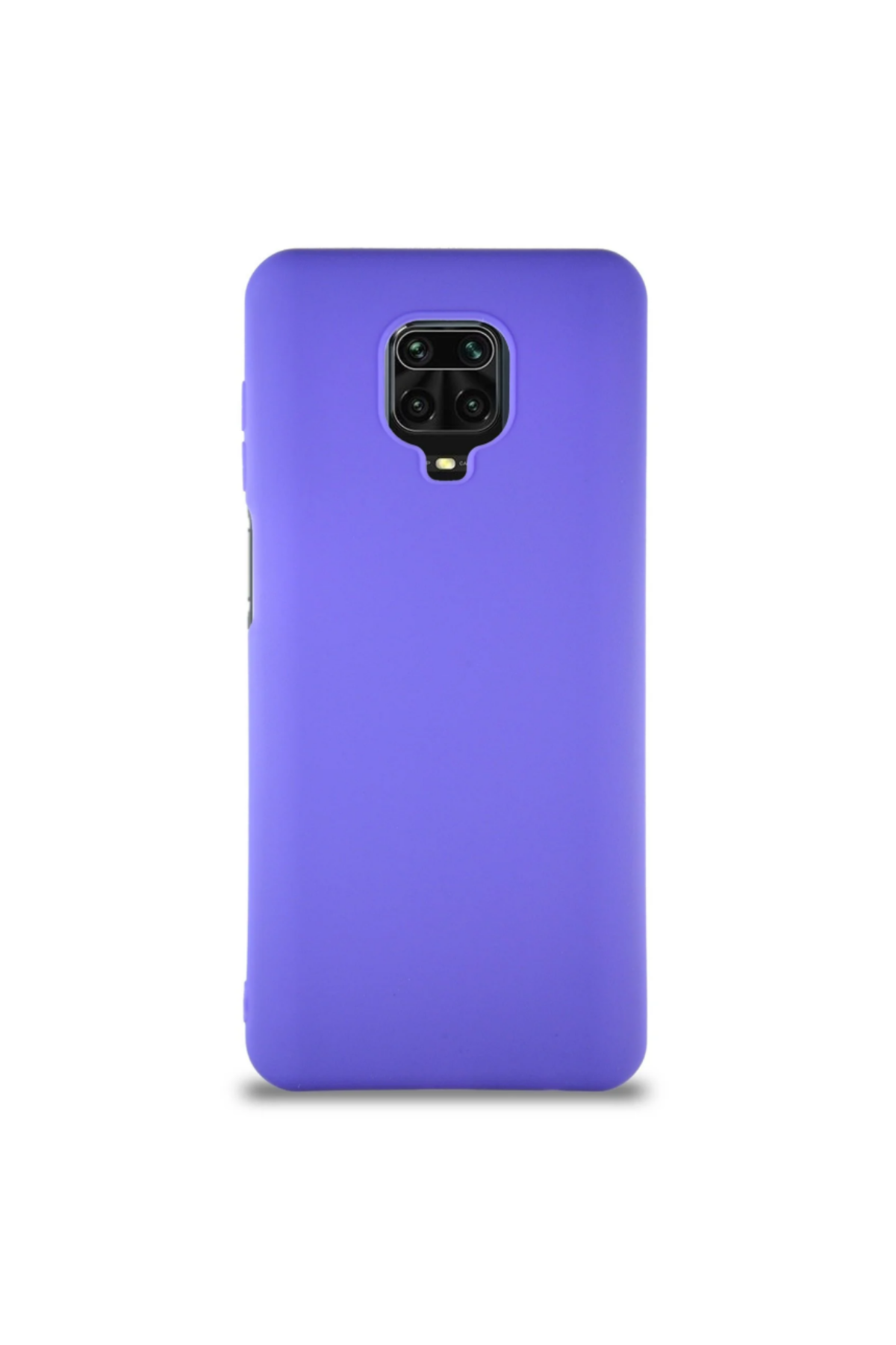 Xiaomi Redmi Note 9 Pro Soft Premier Renkli Silikon Kapak - Mor