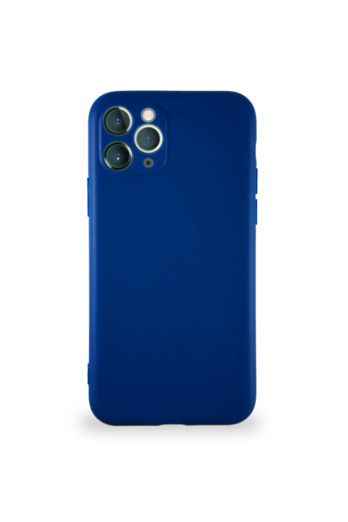 Apple iPhone 11 Pro Soft Premier Renkli Silikon Kapak - Lacivert