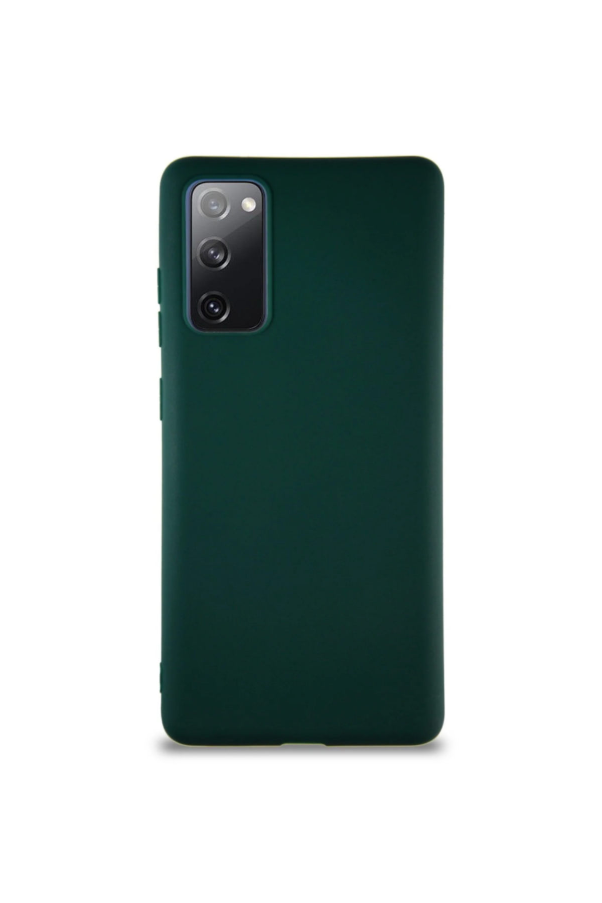 Samsung Galaxy S20 FE Soft Premier Renkli Silikon Kapak - Yeşil