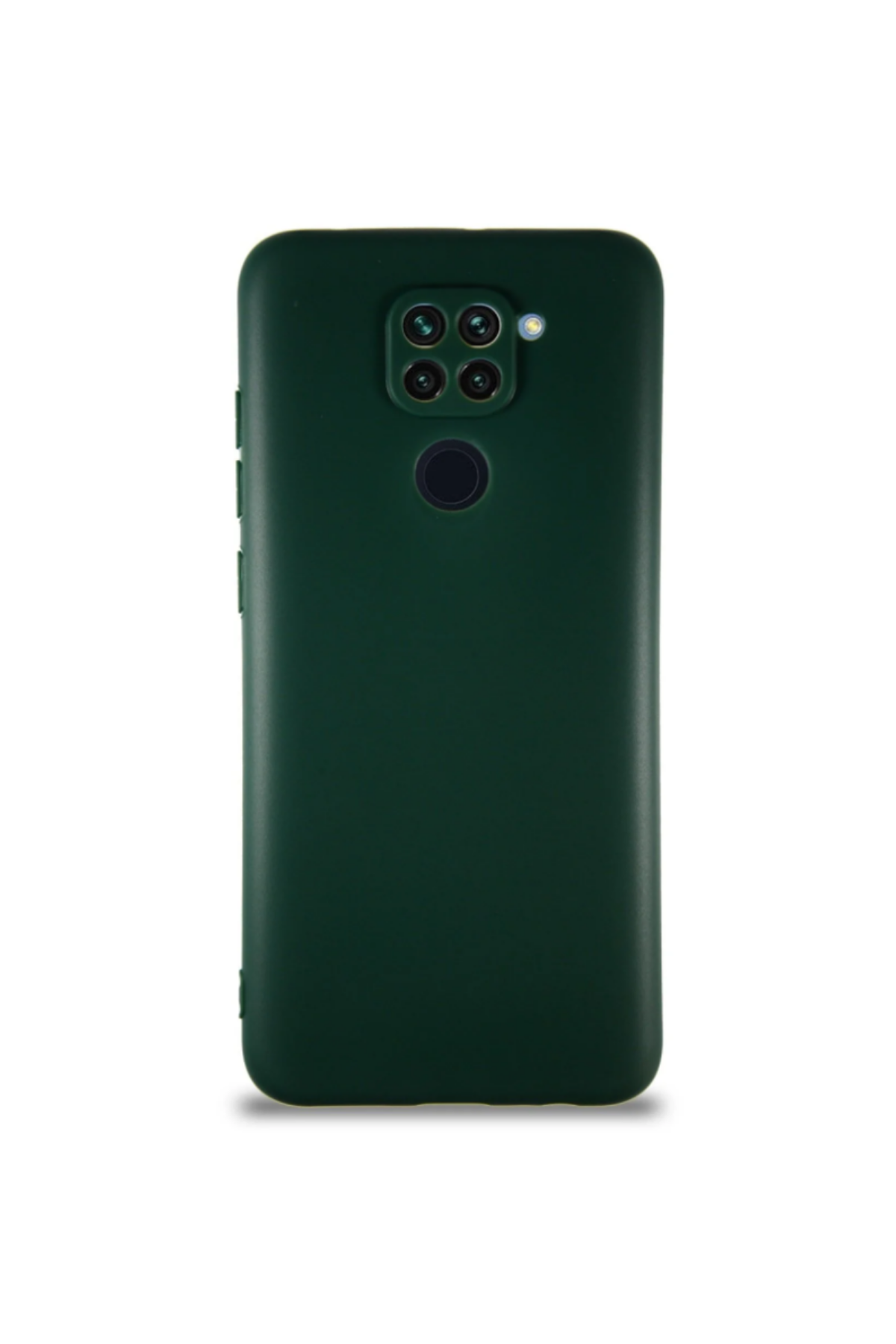 Xiaomi Redmi Note 9 Soft Premier Renkli Silikon Kapak - Yeşil