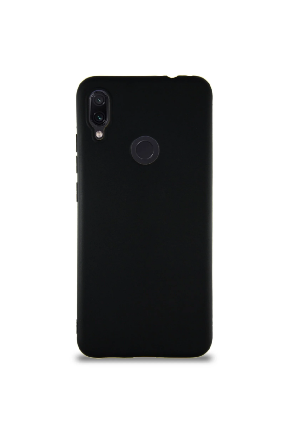 Xiaomi Redmi Note 7 Pro Soft Premier Renkli Silikon Kapak - Siyah