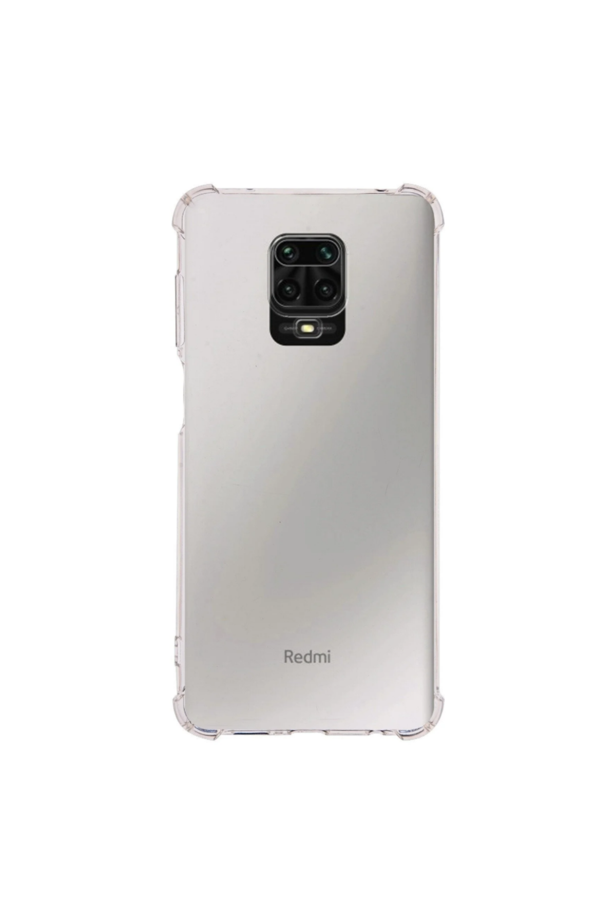 Xiaomi Redmi Note 9 Pro Kapak Köşe Korumalı AirBag Antishock Şeffaf Silikon Kılıf
