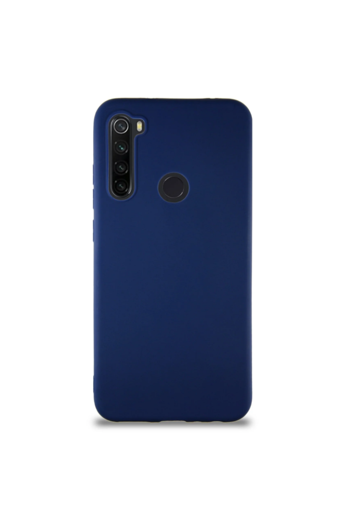 Xiaomi Redmi Note 8 Soft Premier Renkli Silikon Kapak - Lacivert