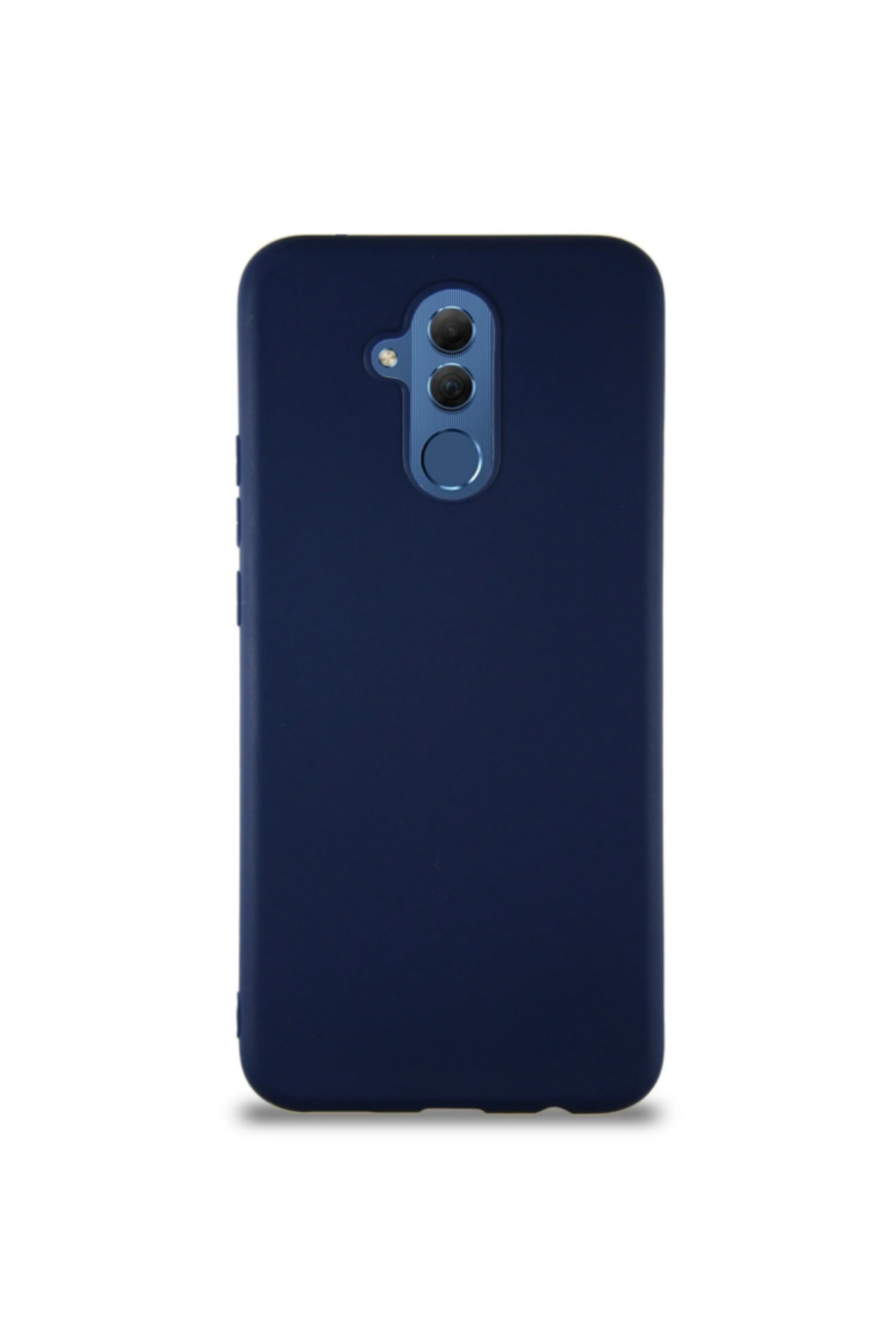 Huawei Mate 20 Lite Soft Premier Renkli Silikon Kapak - Lacivert